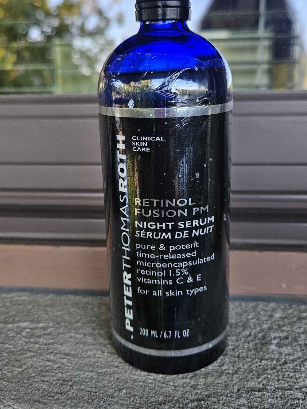 Peter Thomas Roth Blue and Black Retinol Fusion PM Night Serum